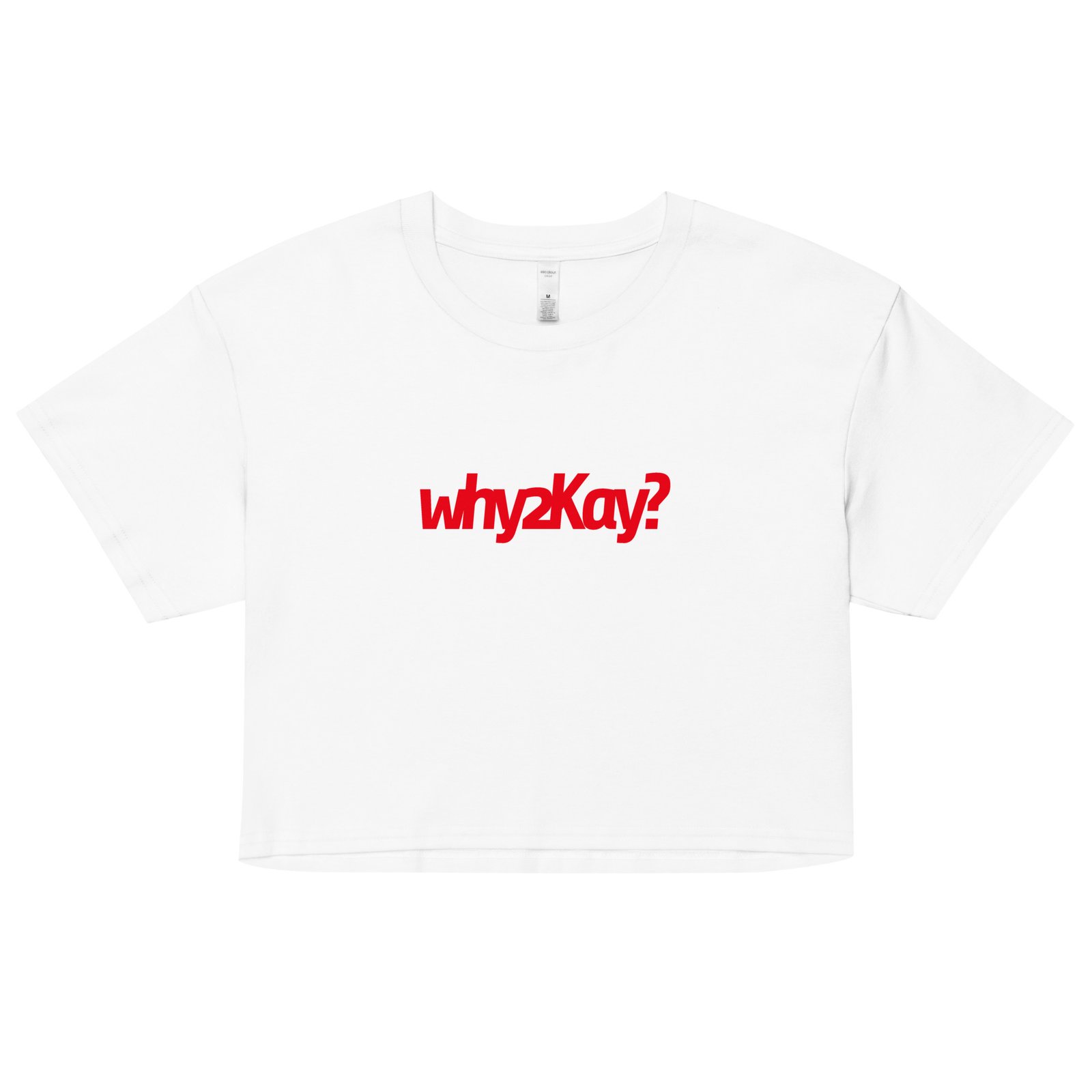Why2Kay Y2K Baby Tee | Y2K Reboot Girl Retro Cropped Top | Why2Kay Energy Alt-Girl Tee - Image 19
