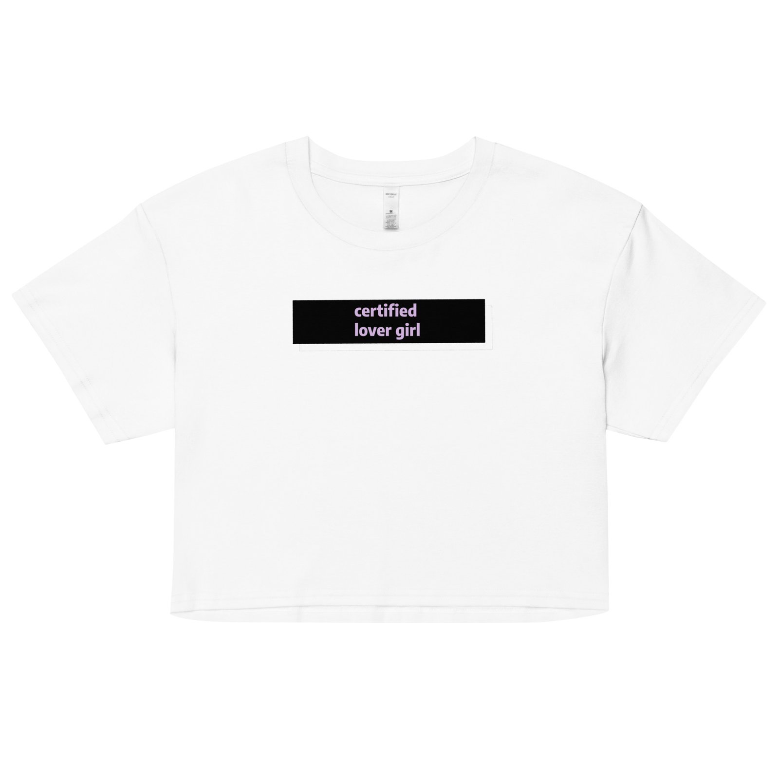 Certified Lover Girl Y2K Baby Tee | Drakecore Romance Retro Cropped Top | Lover Era Alt-Girl Tee